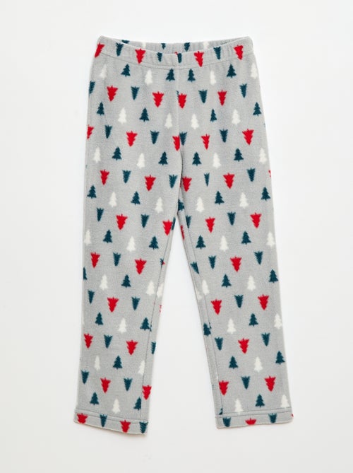 Fleece setje - T-shirt + broek - 2-delig - Kiabi