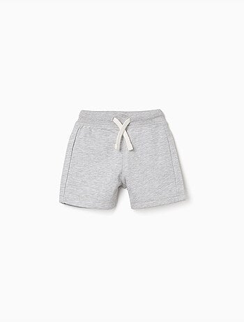 Fleece shorts met trekkoord