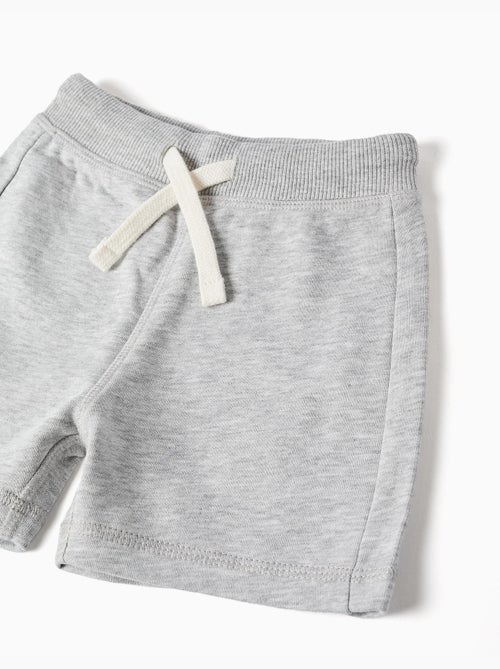 Fleece short met trekkoord - Kiabi Fleece short met trekkoord - Kiabi
