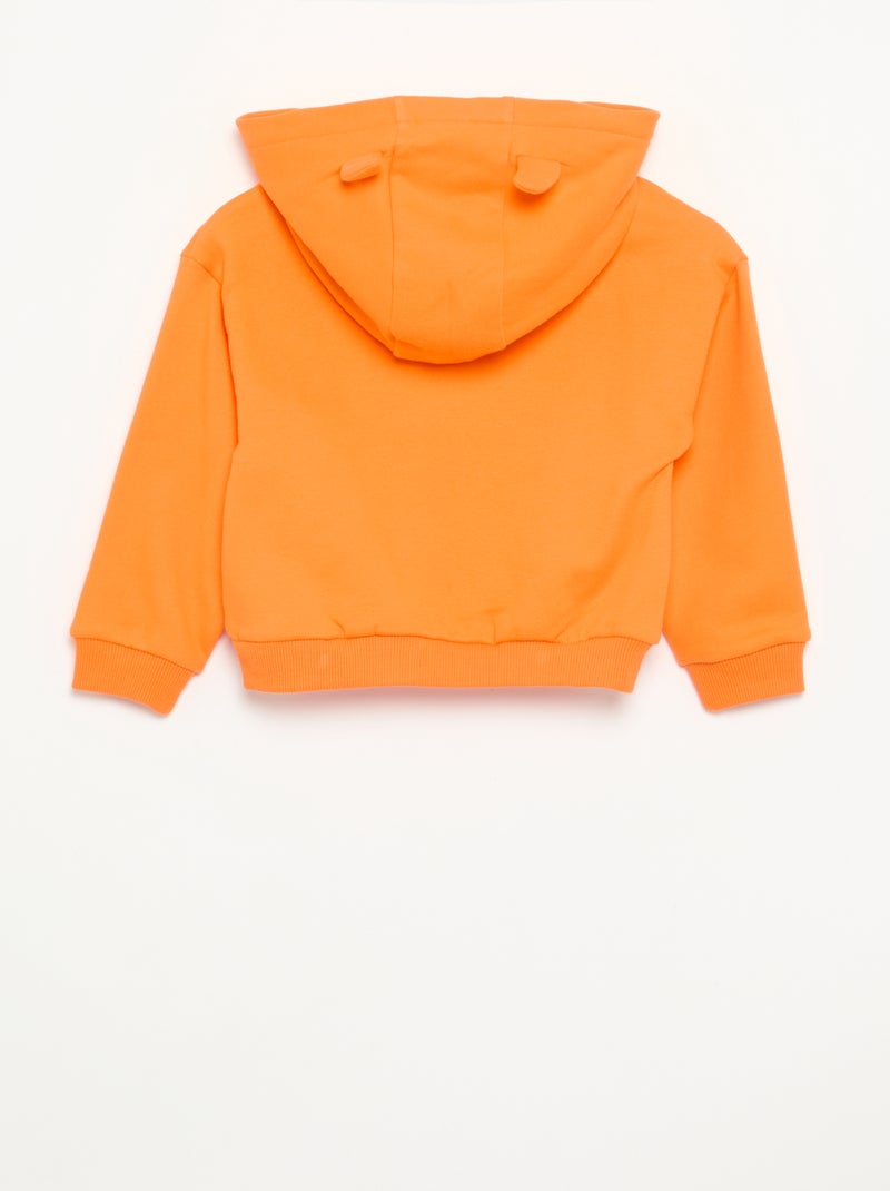 Fleece sweater 'Halloween' 'Disney' 'Stitch' Oranje - Kiabi