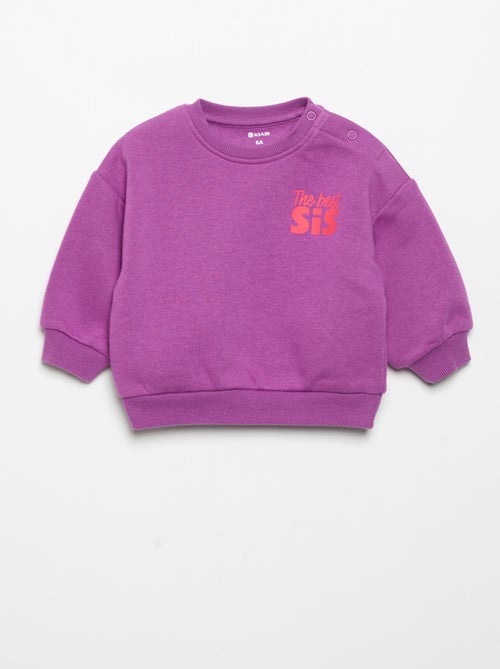Fleece sweater - Kiabi