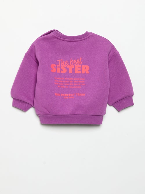 Fleece sweater - Kiabi