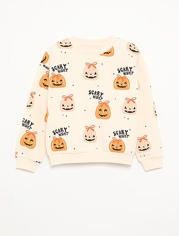 Fleece sweatshirt 'Halloween'