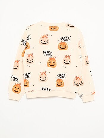 Fleece sweatshirt 'Halloween'