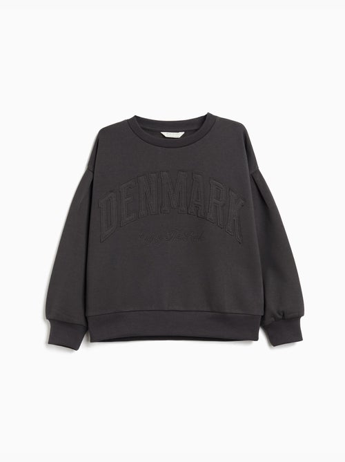 Fleece sweatshirt, MO Fashion - Kiabi