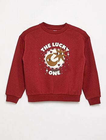 Fleece sweatshirt