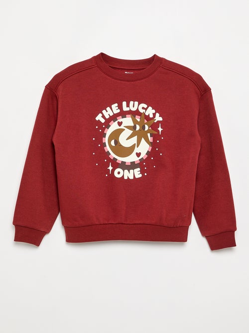 Fleece sweatshirt - Kiabi