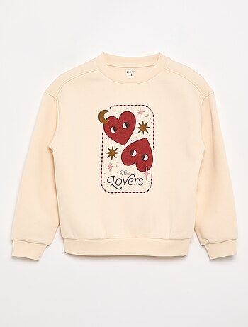 Fleece sweatshirt