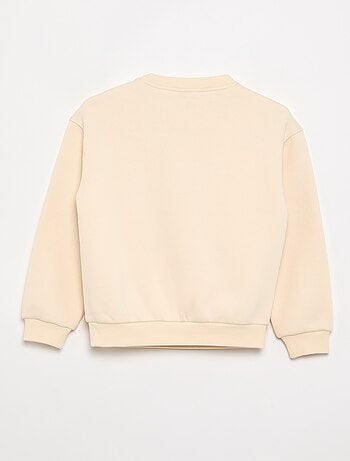 Fleece sweatshirt