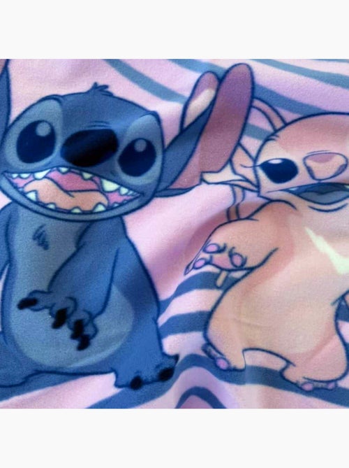 Fleecedeken bedrukt 100% polyester, disney home stitch wavy - Kiabi Fleecedeken bedrukt 100% polyester, disney home stitch wavy - Kiabi