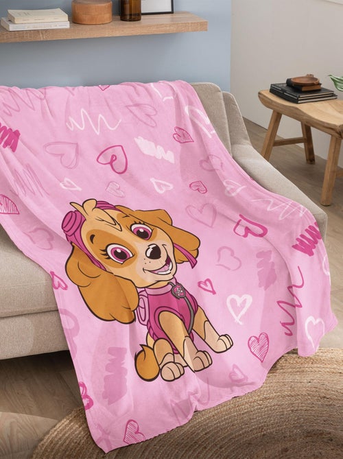Fleecedeken bedrukt extra zachte 100% polyester, paw patrol graffity - Kiabi Fleecedeken bedrukt extra zachte 100% polyester, paw patrol graffity - Kiabi
