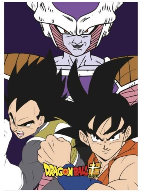 Fleecedeken Dragon Ball Z 100x140 cm - Deken voor kind - Kiabi