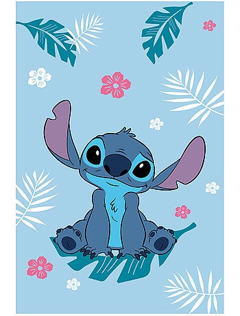 Fleecedeken motief tropisch Stitch Lilo & Stitch