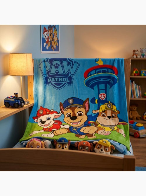 Fleecedeken Paw Patrol 110x150cm - Kiabi