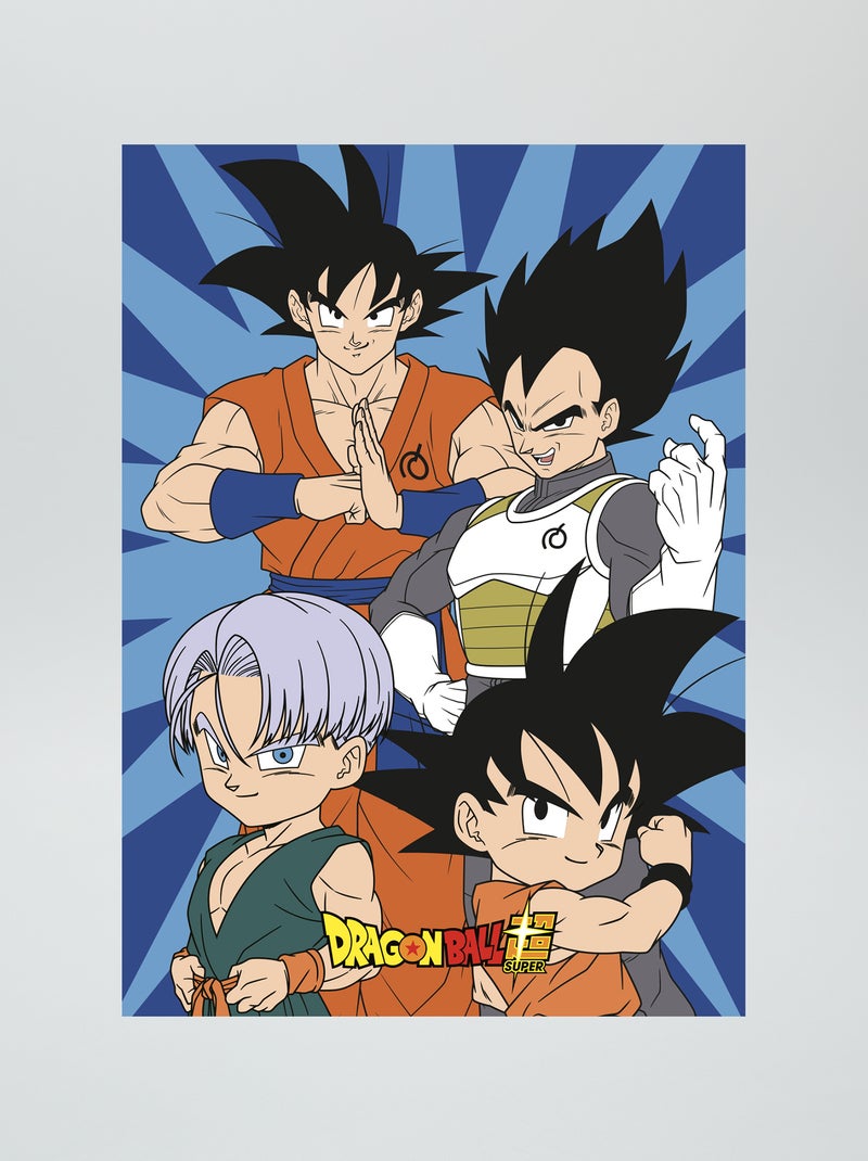 Fleecedekentje met Dragon Ball Z-print meerkleurig - Kiabi