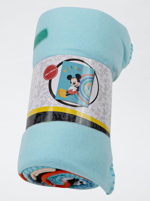 Fleecedekentje met Mickey-print - Kiabi