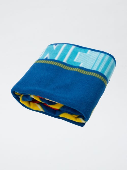 Fleecedekentje met Sonic-print - Kiabi