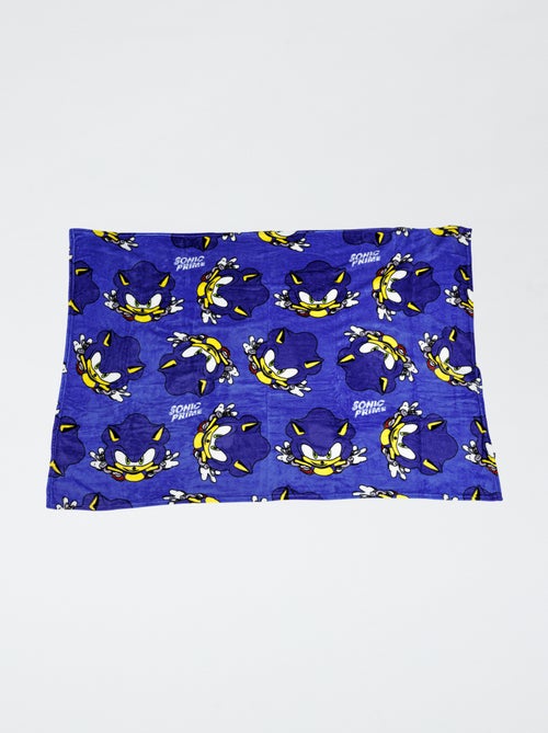 Fleecedekentje met Sonic-print - Kiabi