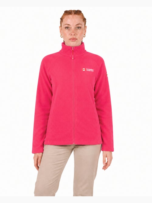 Fleecevest met rits en opstaande kraag tugeak – canadian peak - Kiabi Fleecevest met rits en opstaande kraag tugeak – canadian peak - Kiabi