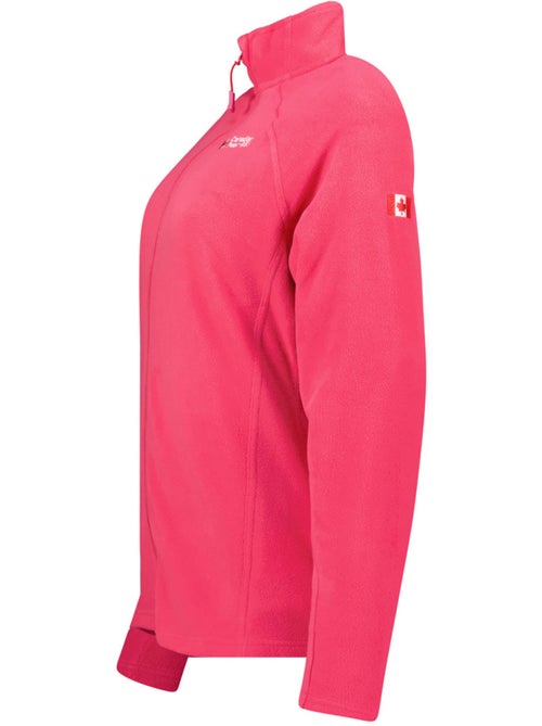 Fleecevest met rits en opstaande kraag tugeak – canadian peak - Kiabi Fleecevest met rits en opstaande kraag tugeak – canadian peak - Kiabi