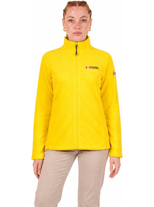 Fleecevest met rits en opstaande kraag tugeak – canadian peak - Kiabi Fleecevest met rits en opstaande kraag tugeak – canadian peak - Kiabi