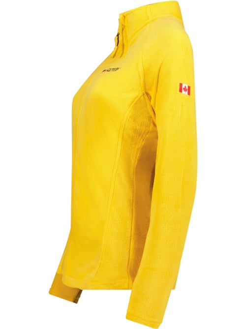 Fleecevest met rits en opstaande kraag tugeak – canadian peak - Kiabi Fleecevest met rits en opstaande kraag tugeak – canadian peak - Kiabi