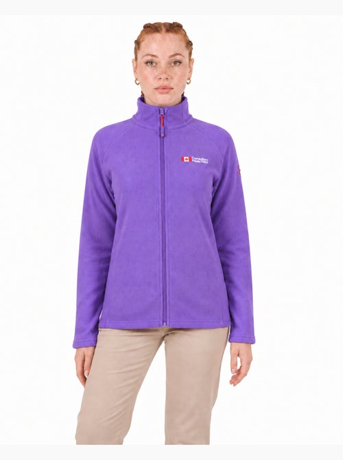 Fleecevest met rits en opstaande kraag tugeak – canadian peak - Kiabi Fleecevest met rits en opstaande kraag tugeak – canadian peak - Kiabi
