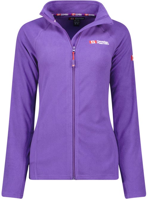 Fleecevest met rits en opstaande kraag tugeak – canadian peak - Kiabi Fleecevest met rits en opstaande kraag tugeak – canadian peak - Kiabi