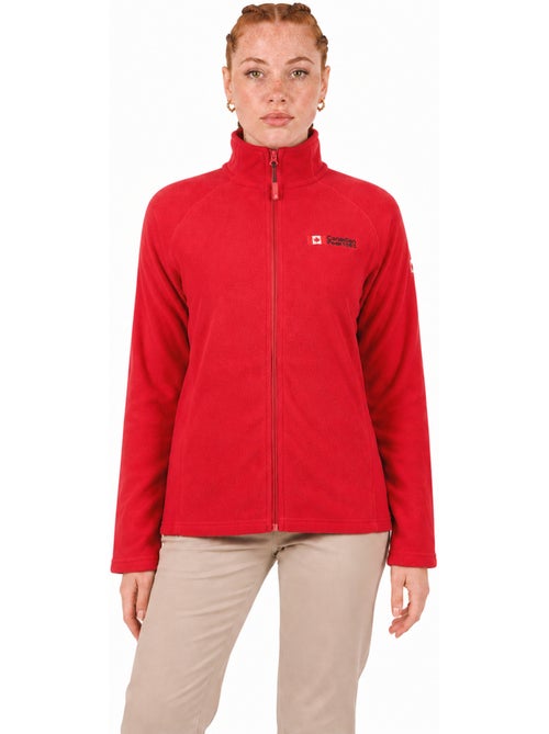 Fleecevest met rits en opstaande kraag tugeak – canadian peak - Kiabi Fleecevest met rits en opstaande kraag tugeak – canadian peak - Kiabi