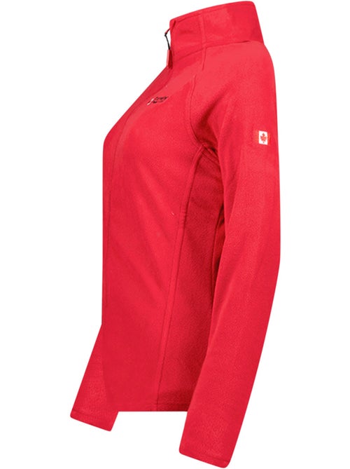 Fleecevest met rits en opstaande kraag tugeak – canadian peak - Kiabi Fleecevest met rits en opstaande kraag tugeak – canadian peak - Kiabi