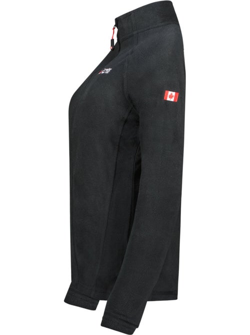 Fleecevest met rits en opstaande kraag tugeak – canadian peak - Kiabi Fleecevest met rits en opstaande kraag tugeak – canadian peak - Kiabi