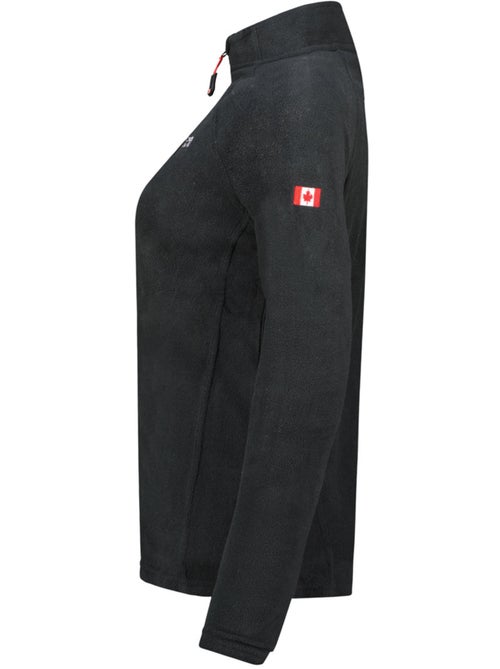 Fleecevest met rits en opstaande kraag tugeak – canadian peak - Kiabi Fleecevest met rits en opstaande kraag tugeak – canadian peak - Kiabi