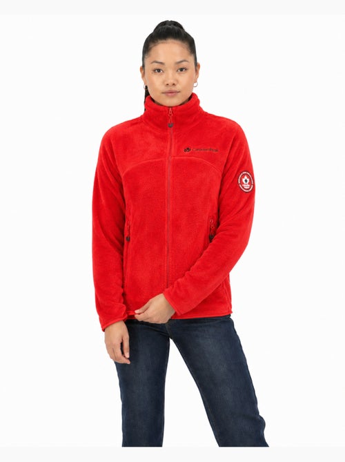 Fleecevest met rits udilas – canadian peak - Kiabi Fleecevest met rits udilas – canadian peak - Kiabi