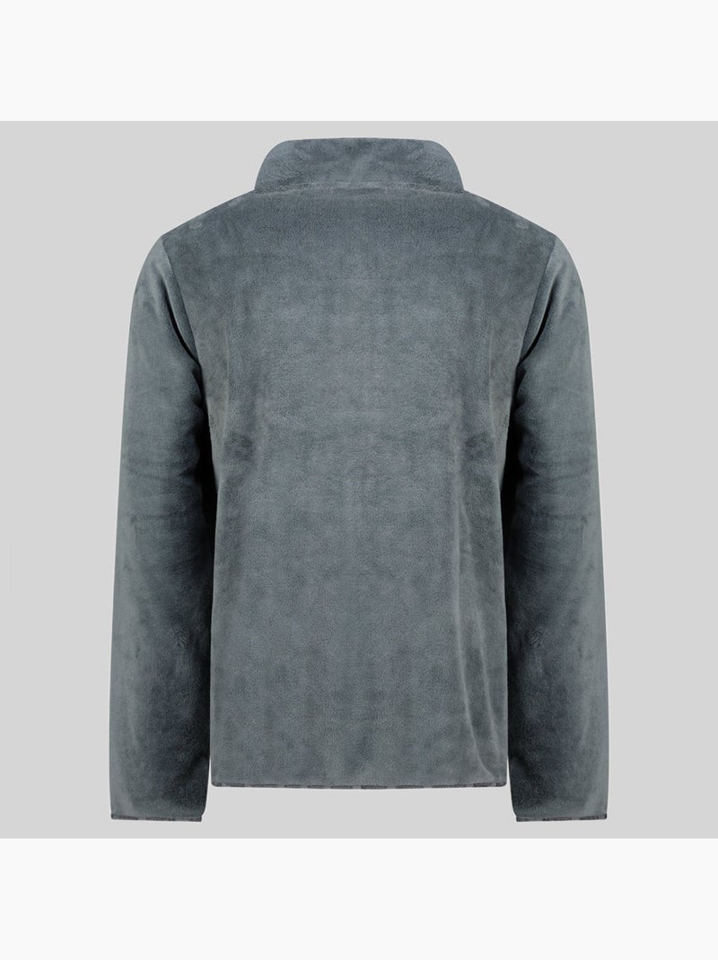Fleecevest timple – geographical norway Donkergrijs - Kiabi