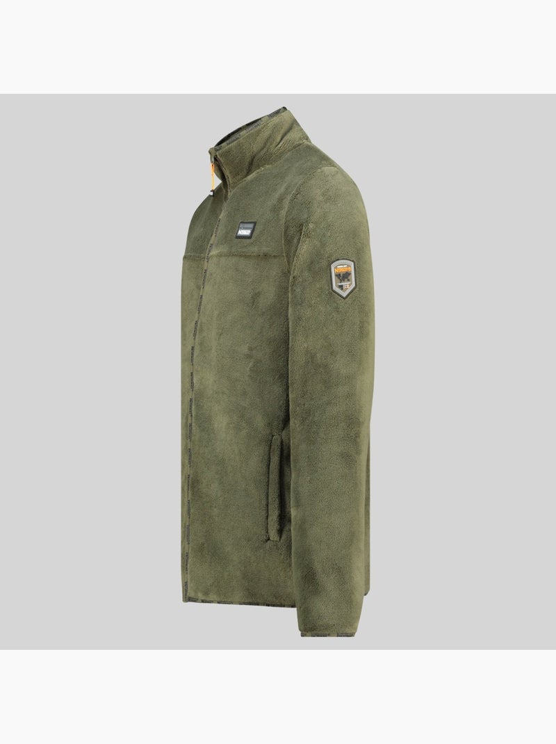 Fleecevest timple – geographical norway Kaki - Kiabi