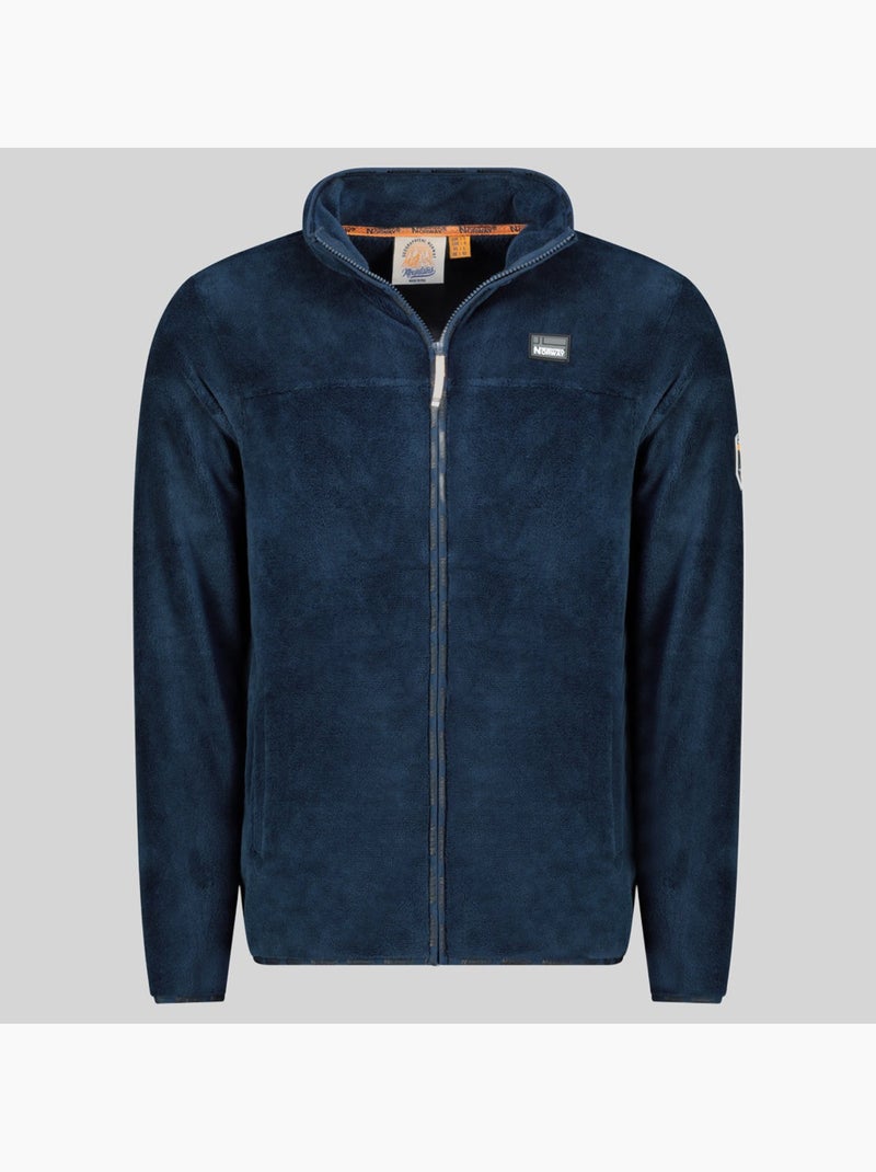 Fleecevest timple – geographical norway Marineblauw - Kiabi