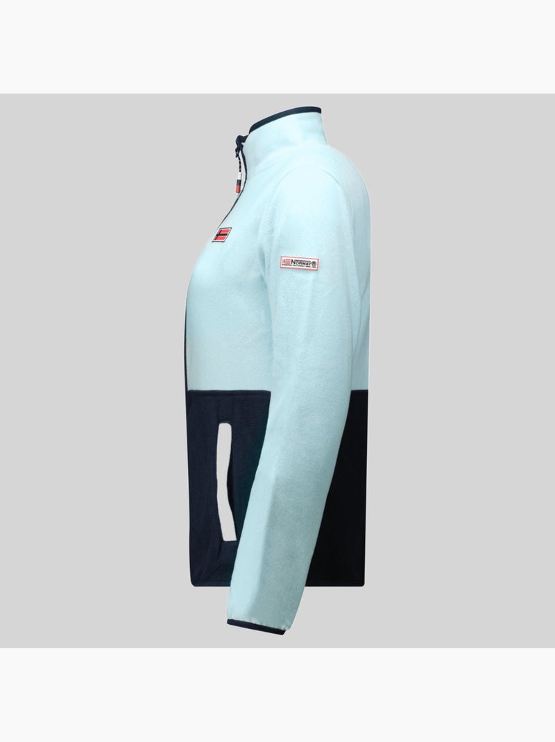 Fleecevest touki fz – geographical norway Hemelsblauw - Kiabi