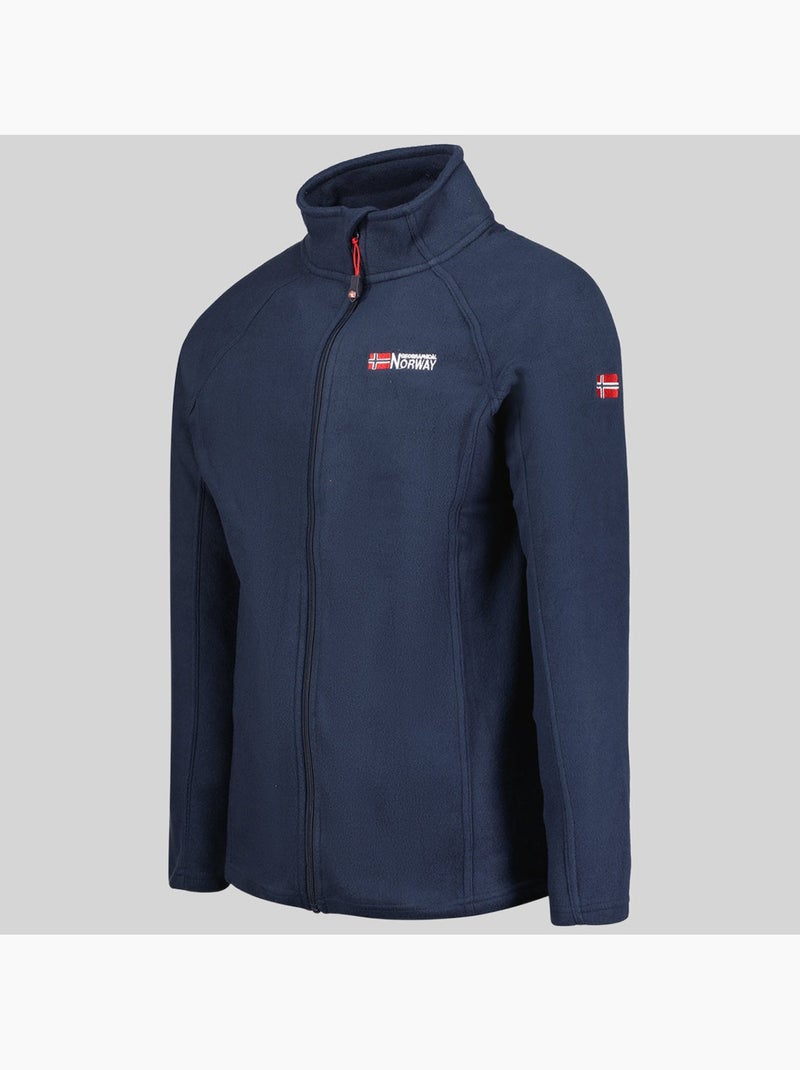 Fleecevest tug fz – geographical norway Marineblauw - Kiabi
