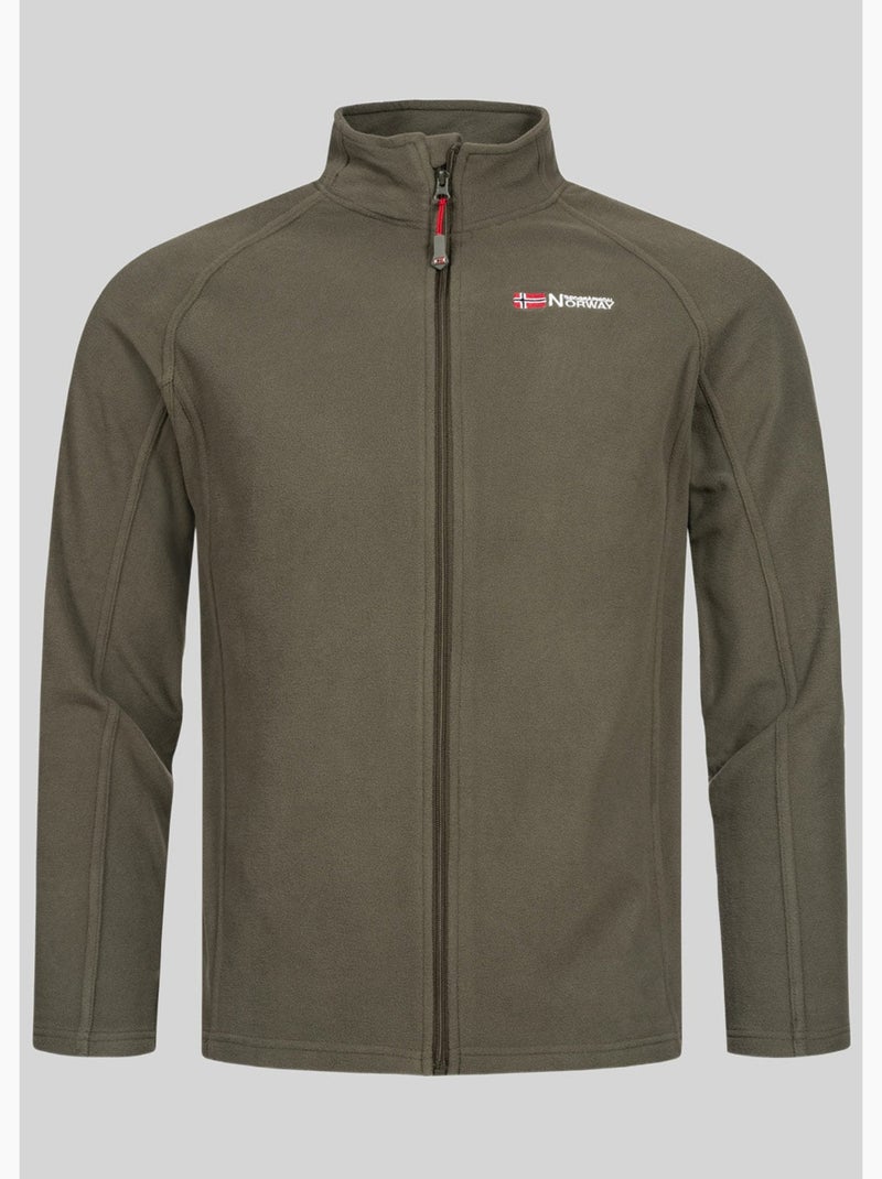 Fleecevest tug fz – geographical norway Zwart - Kiabi