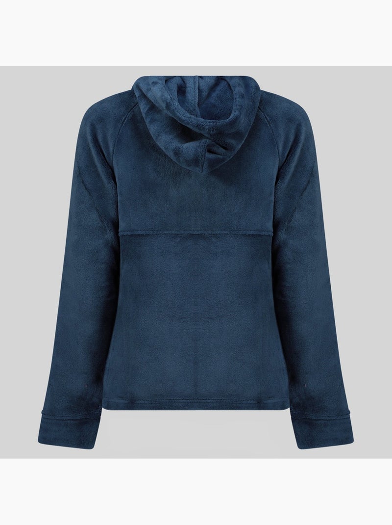 Fleecevest uliota – geographical norway Marineblauw - Kiabi