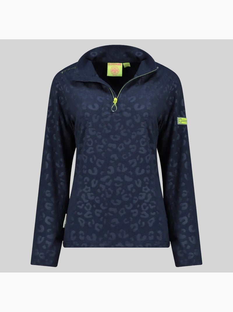 Fleecevest uminie hz – geographical norway Marineblauw - Kiabi