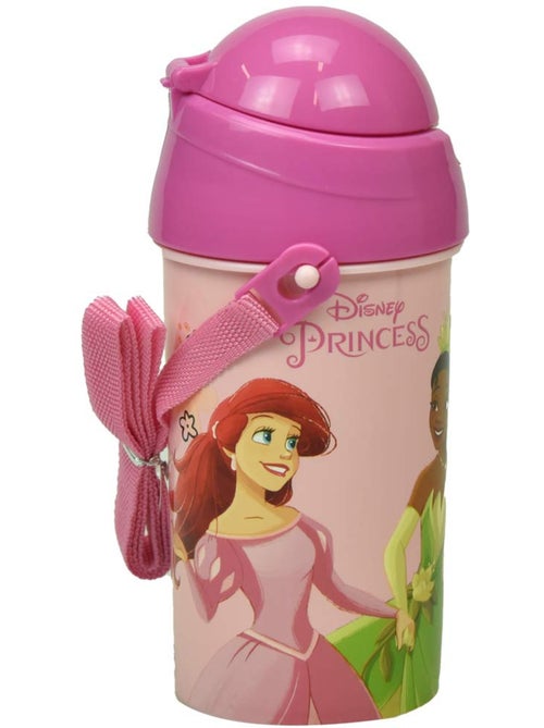 Fles van eau 500 ml 'Disney Princesses' van PVC met rietje en dragonne Disney Princess - Kiabi Fles van eau 500 ml 'Disney Princesses' van PVC met rietje en dragonne Disney Princess - Kiabi