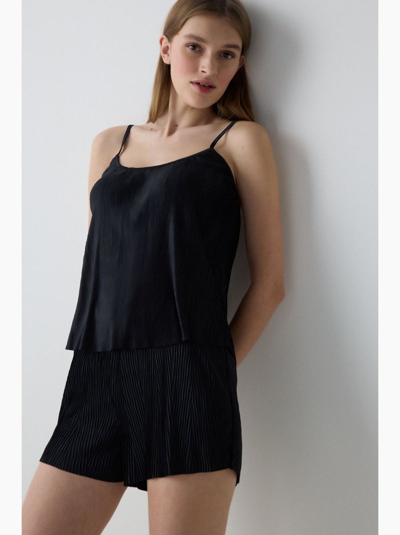 Fleur loves paris collectie tanktop penti Zwart - Kiabi