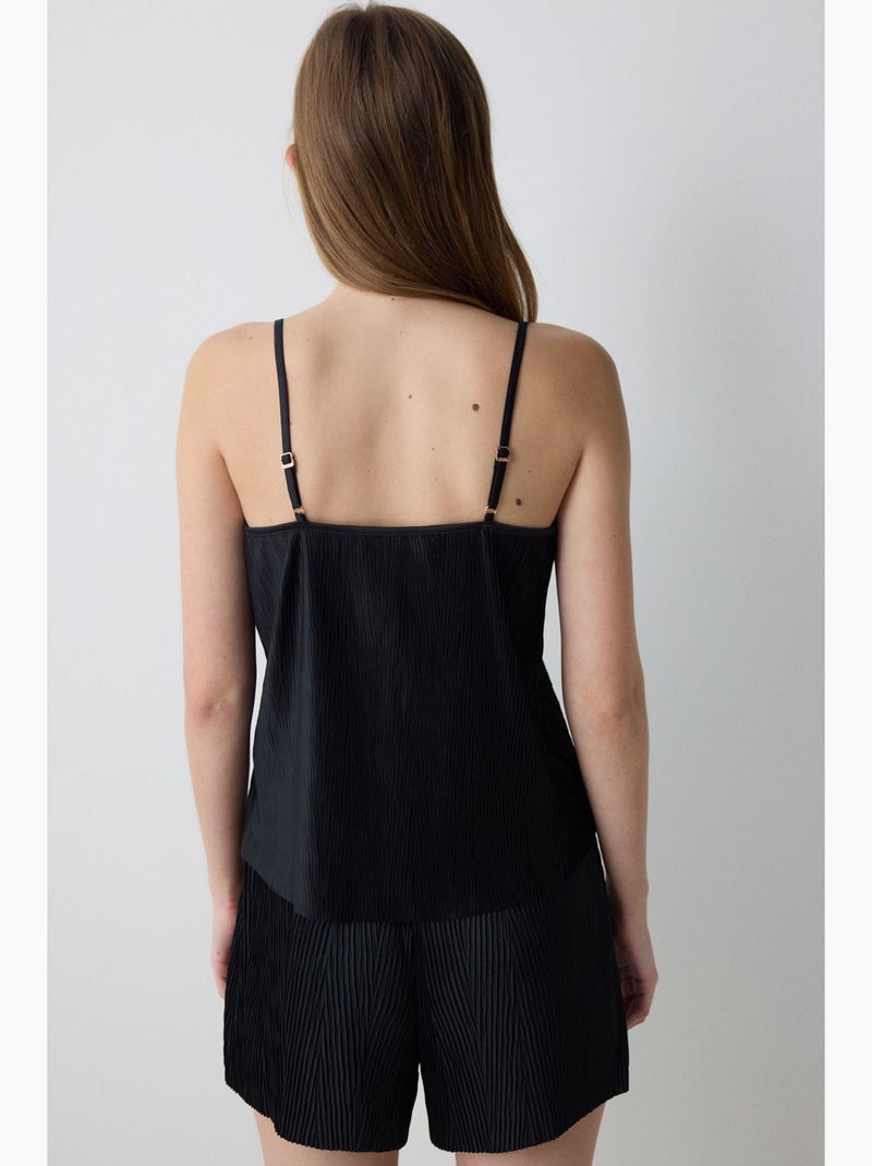 Fleur loves paris collectie tanktop penti Zwart - Kiabi