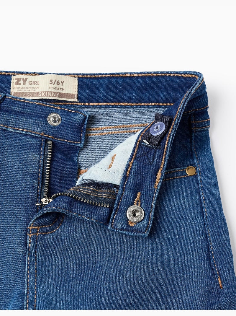 Flexibele skinny jeans Blauw Blauw - Kiabi