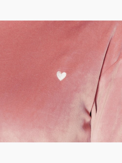 Fluffy t-shirt lange mouwen fluweel roze - Kiabi Fluffy t-shirt lange mouwen fluweel roze - Kiabi