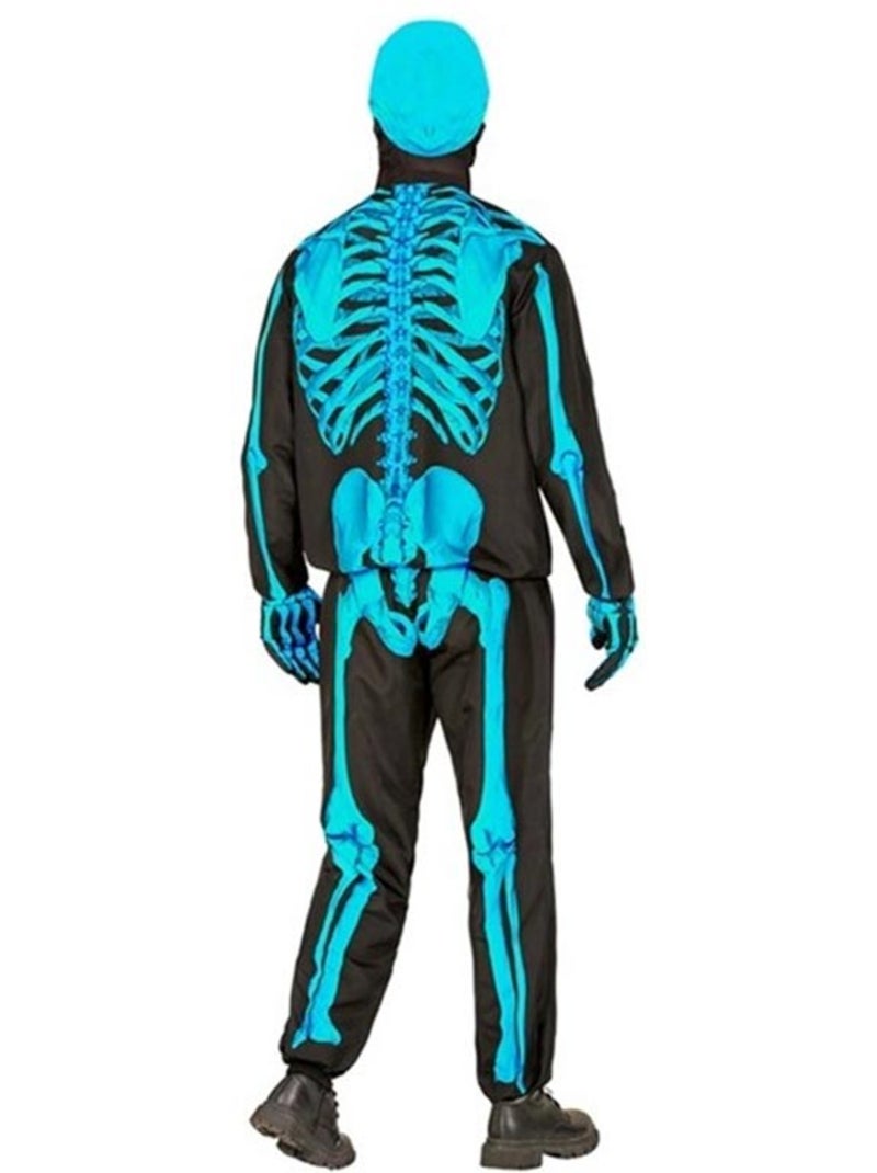 Fluorescerend Skeleton Express-kostuum Multicolor - Kiabi