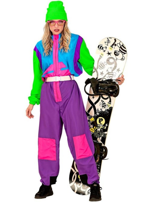 Fluorescerend snowboardkostuum - Kiabi