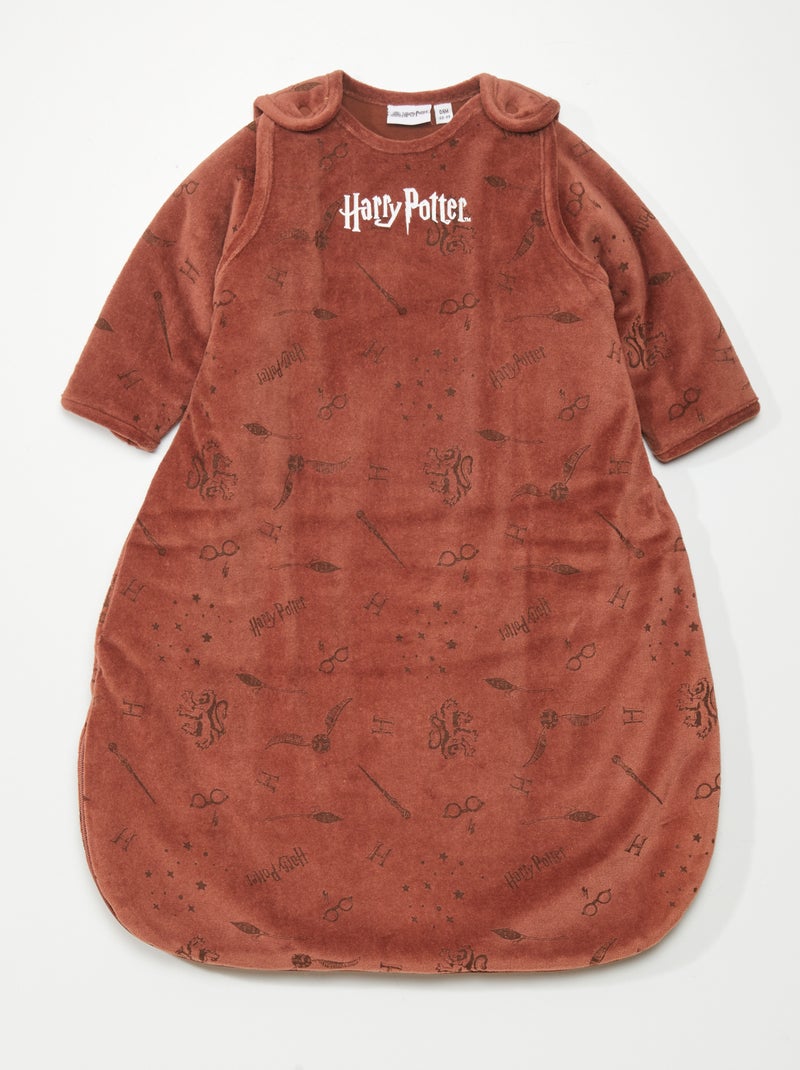 Fluwelen babyslaapzak 'Harry Potter' - TOG 2.5 BRUIN - Kiabi