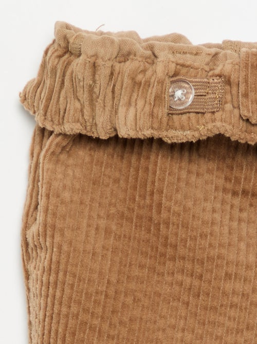 Fluwelen broek 'Disney' - Kiabi